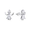 ARO1463 AROS PASANTES PLATA 925