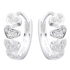 ARO1392 AROS HUGGIES PLATA 925