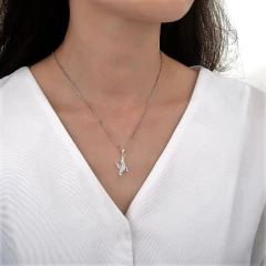 DJ693 DIJE COLIBRI EN PLATA 925 - comprar online