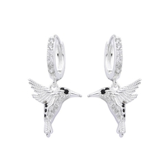 ARO1530 AROS HUGGIES PLATA 925 - tienda online