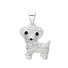 DJ706 DIJE PERRITO PLATA 925
