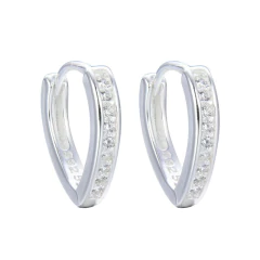 ARO1582 AROS HUGGIES PLATA 925