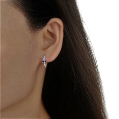 ARO1591 AROS HUGGIES PLATA 925 - comprar online