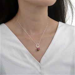 DJ711 DIJE CON CADENA PLATA 925 - Espíritu Joyas Oficial - Plata 925