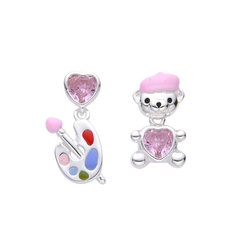 ARO1670 AROS PASANTES PLATA 925