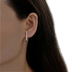 ARO1441 AROS PASANTES PLATA 925 - Espíritu Joyas Oficial - Plata 925