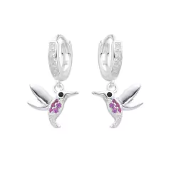 ARO1589 AROS HUGGIES PLATA 925 - tienda online