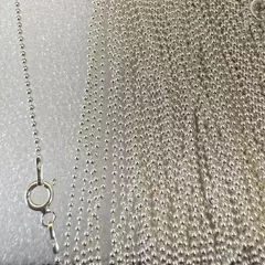 CLO0120 CADENA BOLITAS PLATA 925 - comprar online