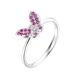 AN9528 ANILLO MARIPOSA PLATA 925