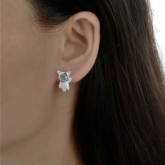 Imagen de ARO1033 AROS PASANTES PLATA 925