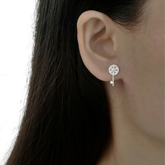 ARO1017 AROS PASANTES PLATA 925 en internet