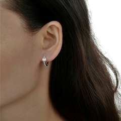 ARO1173 AROS HUGGIES PLATA 925 - tienda online