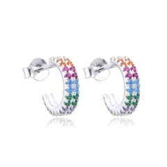 ARO1472 AROS PASANTES PLATA 925