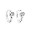 ARO1643 AROS HUGGIES PLATA 925