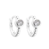 ARO1643 AROS HUGGIES PLATA 925