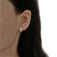 ARO1649 AROS HUGGIES PLATA 925 - Espíritu Joyas Oficial - Plata 925