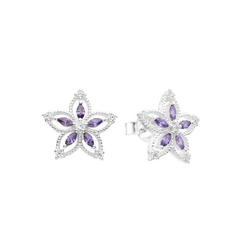 ARO1657 AROS PASANTES PLATA 925