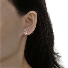 ARO1662 AROS PASANTES PLATA 925 - Espíritu Joyas Oficial - Plata 925