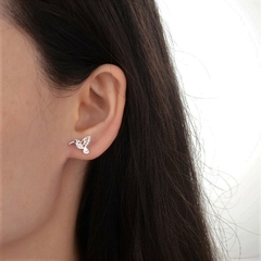Imagen de ARO1663 AROS PASANTES PLATA 925