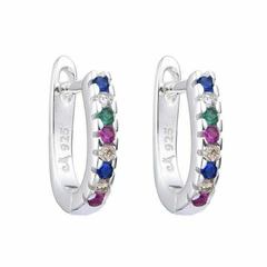 ARO1864 AROS HUGGIES PLATA 925