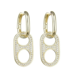 ARO661 AROS HUGGIES PLATA 925 - comprar online