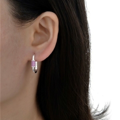 ARO698 AROS HUGGIES PLATA 925 - comprar online