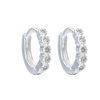 ARO927 AROS HUGGIES PLATA 925 - comprar online