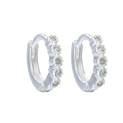 ARO927 AROS HUGGIES PLATA 925 - comprar online