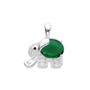 DJ694 DIJE ELEFANTE PLATA 925