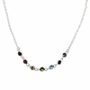 DJ779 GARGANTILLA MULTICOLOR PLATA 925
