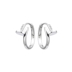 ARO1711 AROS HUGGIES PLATA 925 en internet