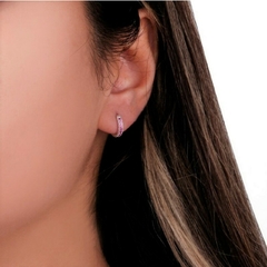 ARO1704 AROS HUGGIES PLATA 925 - comprar online