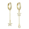 ARO908 AROS HUGGIES PLATA 925