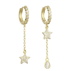 ARO908 AROS HUGGIES PLATA 925