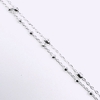 PUO314 PULSERA DOBLE DE PLATA 925