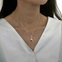 DJ628 DIJE CADENA OSO PLATA 925 - comprar online