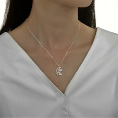 DJ606 DIJE CADENA PLATA 925 - Espíritu Joyas Oficial - Plata 925