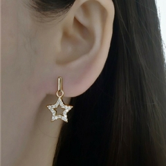 Imagen de ARO878 AROS PASANTES PLATA 925