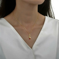 DJ628 DIJE CADENA OSO PLATA 925 - Espíritu Joyas Oficial - Plata 925