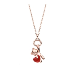 DJ628 DIJE CADENA OSO PLATA 925 - tienda online
