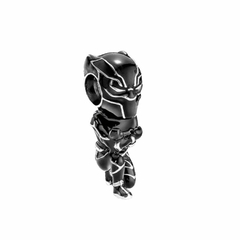 DJO676A CHARM BLACK PANTHER PLATA 925