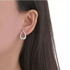 ARO2304 AROS PASANTES PLATA 925