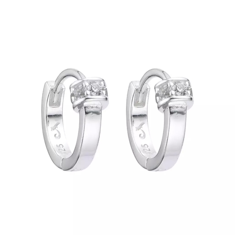 ARO2309 AROS HUGGIES PLATA 925 - comprar online