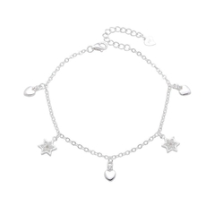 TB0027 TOBILLERA PLATA 925