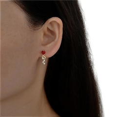 ARO1478 AROS PASANTES PLATA 925 - Espíritu Joyas Oficial - Plata 925