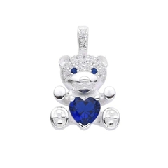 DJ917 DIJE OSITO PLATA 925 - tienda online