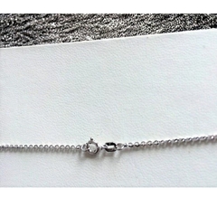 CLO0062 CADENA PLATA 925 - Espíritu Joyas Oficial - Plata 925