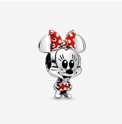 DJO077 DIJE CHARM MINNIE PLATA 925 en internet