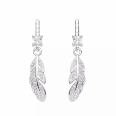 ARO2465 AROS PASANTES PLATA 925