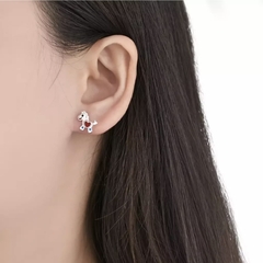 ARO2346 AROS PASANTES PLATA 925 - comprar online